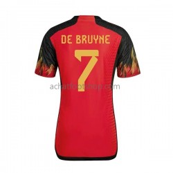 Maillot Belgique De Bruyne 7 Domicile Tenue pour Homme Coupe du Monde 2022 Manche Courte Maillot Belgique De Bruyne 7 Domicile Tenue pour Homme Coupe du Monde 2022 Manche Courte