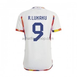 Maillot Belgique Lukaku 9 Extérieur Tenue pour Homme Coupe du Monde 2022 Manche Courte Maillot Belgique Lukaku 9 Extérieur Tenue pour Homme Coupe du Monde 2022 Manche Courte
