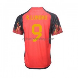Maillot Belgique Lukaku 9 Domicile Tenue pour Homme Coupe du Monde 2022 Manche Courte Maillot Belgique Lukaku 9 Domicile Tenue pour Homme Coupe du Monde 2022 Manche Courte