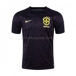 Maillot Brésil Gardien Domicile Tenue pour Homme Coupe du Monde 2022 Manche Courte Maillot Brésil Gardien Domicile Tenue pour Homme Coupe du Monde 2022 Manche Courte