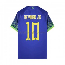 Maillot Brésil Neymar JR 10 Extérieur Tenue pour Homme Coupe du Monde 2022 Manche Courte Maillot Brésil Neymar JR 10 Extérieur Tenue pour Homme Coupe du Monde 2022 Manche Courte