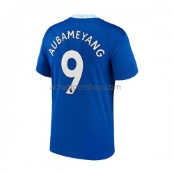 Maillot Chelsea Aubameyang 9 Domicile Tenue pour Homme 2022-2023 Manche Courte Maillot Chelsea Aubameyang 9 Domicile Tenue pour Homme 2022-2023 Manche Courte