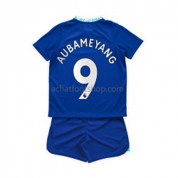 Maillot Chelsea Aubameyang 9 Domicile Tenue pour Enfant 2022-2023 Manche Courte Maillot Chelsea Aubameyang 9 Domicile Tenue pour Enfant 2022-2023 Manche Courte