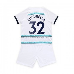 Maillot Chelsea Cucurella 32 Extérieur Tenue pour Enfant 2022-2023 Manche Courte Maillot Chelsea Cucurella 32 Extérieur Tenue pour Enfant 2022-2023 Manche Courte