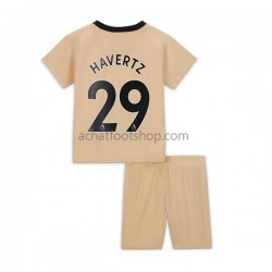 Maillot Chelsea Havertz 29 3ème Tenue pour Enfant 2022-2023 Manche Courte