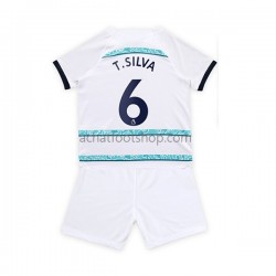 Maillot Chelsea T. Silva 6 Extérieur Tenue pour Enfant 2022-2023 Manche Courte