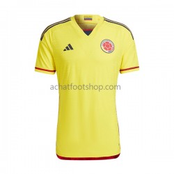 Maillot Colombie Domicile Tenue pour Homme 2022-2023 Manche Courte