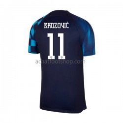 Maillot Croatie Brozovic 11 Extérieur Tenue pour Homme Coupe du Monde 2022 Manche Courte Maillot Croatie Brozovic 11 Extérieur Tenue pour Homme Coupe du Monde 2022 Manche Courte