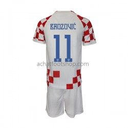 Maillot Croatie Brozovic 11 Domicile Tenue pour Enfant Coupe du Monde 2022 Manche Courte Maillot Croatie Brozovic 11 Domicile Tenue pour Enfant Coupe du Monde 2022 Manche Courte