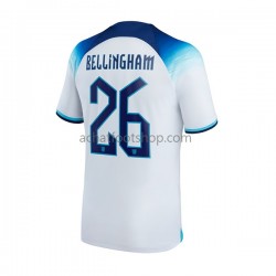 Maillot Angleterre Bellingham 26 Domicile Tenue pour Homme Coupe du Monde 2022 Manche Courte Maillot Angleterre Bellingham 26 Domicile Tenue pour Homme Coupe du Monde 2022 Manche Courte