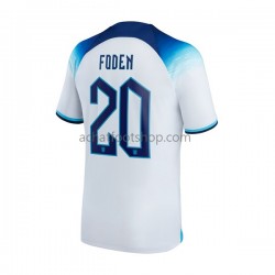 Maillot Angleterre Foden 20 Domicile Tenue pour Homme Coupe du Monde 2022 Manche Courte Maillot Angleterre Foden 20 Domicile Tenue pour Homme Coupe du Monde 2022 Manche Courte