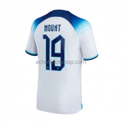 Maillot Angleterre Mount 19 Domicile Tenue pour Homme Coupe du Monde 2022 Manche Courte Maillot Angleterre Mount 19 Domicile Tenue pour Homme Coupe du Monde 2022 Manche Courte