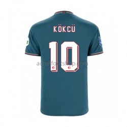 Maillot Feyenoord Rotterdam Orkun Kokcu 10 Extérieur Tenue pour Homme 2022-2023 Manche Courte