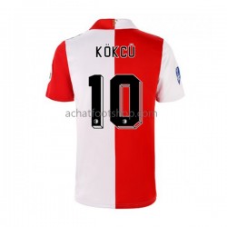 Maillot Feyenoord Rotterdam Orkun Kokcu 10 Domicile Tenue pour Homme 2022-2023 Manche Courte