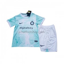Maillot Inter Milan Extérieur Tenue pour Enfant 2022-2023 Manche Courte