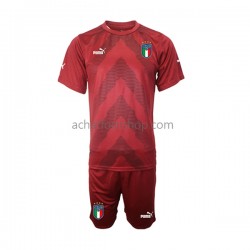 Maillot Italie Gardien Extérieur Tenue pour Enfant 2022-2023 Manche Courte Maillot Italie Gardien Extérieur Tenue pour Enfant 2022-2023 Manche Courte