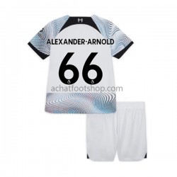 Maillot Liverpool Alexander-Arnold 66 Extérieur Tenue pour Enfant 2022-2023 Manche Courte