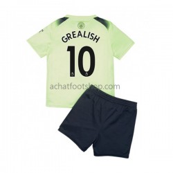 Maillot Manchester City Grealish 10 3ème Tenue pour Enfant 2022-2023 Manche Courte