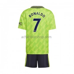 Maillot Manchester United Cristiano Ronaldo 7 3ème Tenue pour Enfant 2022-2023 Manche Courte Maillot Manchester United Cristiano Ronaldo 7 3ème Tenue pour Enfant 2022-2023 Manche Courte