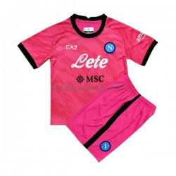 Maillot Naples Gardien Domicile Tenue pour Enfant 2022-2023 Manche Courte