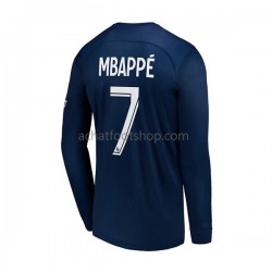 Maillot Paris Saint-Germain Mbappé 7 Domicile Tenue pour Homme 2022-2023 Manche Longue