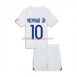 Maillot Paris Saint-Germain Neymar Jr 10 3ème Tenue pour Enfant 2022-2023 Manche Courte