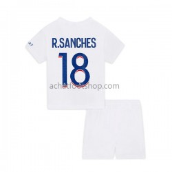 Maillot Paris Saint-Germain R.Sanches 18 3ème Tenue pour Enfant 2022-2023 Manche Courte