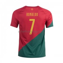 Maillot Portugal Ronaldo 7 Domicile Tenue pour Homme Coupe du Monde 2022 Manche Courte Maillot Portugal Ronaldo 7 Domicile Tenue pour Homme Coupe du Monde 2022 Manche Courte