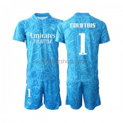 Maillot Real Madrid Courtois 1 Gardien Domicile Tenue pour Enfant 2022-2023 Manche Courte