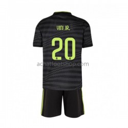 Maillot Real Madrid Vinicius Junior 20 3ème Tenue pour Enfant 2022-2023 Manche Courte Maillot Real Madrid Vinicius Junior 20 3ème Tenue pour Enfant 2022-2023 Manche Courte