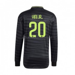 Maillot Real Madrid Vinicius Junior 20 3ème Tenue pour Homme 2022-2023 Manche Longue Maillot Real Madrid Vinicius Junior 20 3ème Tenue pour Homme 2022-2023 Manche Longue