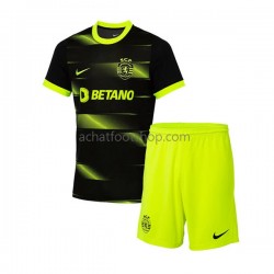 Maillot Sporting CP Extérieur Tenue pour Enfant 2022-2023 Manche Courte Maillot Sporting CP Extérieur Tenue pour Enfant 2022-2023 Manche Courte