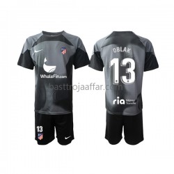 Maillot Atlético Madrid Jan Oblak 13 Gardien Extérieur Tenue pour Enfant 2022-2023 Manche Courte Maillot Atlético Madrid Jan Oblak 13 Gardien Extérieur Tenue pour Enfant 2022-2023 Manche Courte
