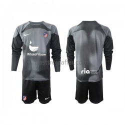 Maillot Atlético Madrid Gardien Extérieur Tenue pour Enfant 2022-2023 Manche Longue Maillot Atlético Madrid Gardien Extérieur Tenue pour Enfant 2022-2023 Manche Longue