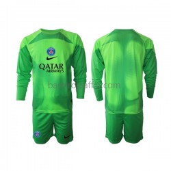 Maillot Paris Saint-Germain Gardien Domicile Tenue pour Enfant 2022-2023 Manche Longue