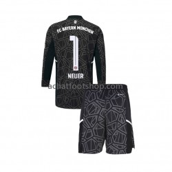 Maillot Bayern Munich Manuel Neuer 1 Gardien Extérieur Tenue pour Enfant 2022-2023 Manche Longue