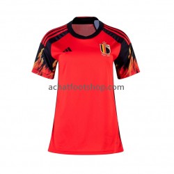 Maillot Belgique Domicile Tenue pour Femme Coupe du Monde 2022 Manche Courte Maillot Belgique Domicile Tenue pour Femme Coupe du Monde 2022 Manche Courte
