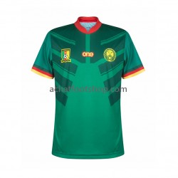 Maillot Cameroun Domicile Tenue pour Homme Coupe du Monde 2022 Manche Courte