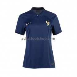Maillot France Domicile Tenue pour Femme Coupe du Monde 2022 Manche Courte Maillot France Domicile Tenue pour Femme Coupe du Monde 2022 Manche Courte