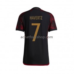 Maillot Allemagne Havertz 7 Extérieur Tenue pour Homme Coupe du Monde 2022 Manche Courte Maillot Allemagne Havertz 7 Extérieur Tenue pour Homme Coupe du Monde 2022 Manche Courte