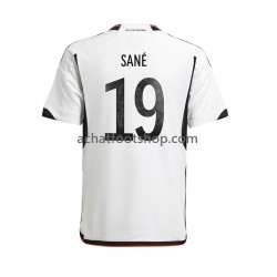 Maillot Allemagne Sane 19 Domicile Tenue pour Homme Coupe du Monde 2022 Manche Courte Maillot Allemagne Sane 19 Domicile Tenue pour Homme Coupe du Monde 2022 Manche Courte