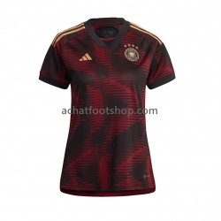 Maillot Allemagne Extérieur Tenue pour Femme Coupe du Monde 2022 Manche Courte Maillot Allemagne Extérieur Tenue pour Femme Coupe du Monde 2022 Manche Courte