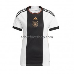 Maillot Allemagne Domicile Tenue pour Femme Coupe du Monde 2022 Manche Courte Maillot Allemagne Domicile Tenue pour Femme Coupe du Monde 2022 Manche Courte