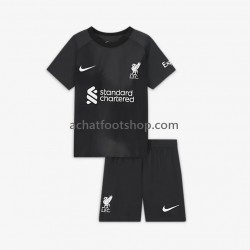 Maillot Liverpool Gardien Extérieur Tenue pour Enfant 2022-2023 Manche Courte