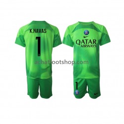 Maillot Paris Saint-Germain Keylor Navas 1 Gardien Domicile Tenue pour Enfant 2022-2023 Manche Courte Maillot Paris Saint-Germain Keylor Navas 1 Gardien Domicile Tenue pour Enfant 2022-2023 Manche Courte