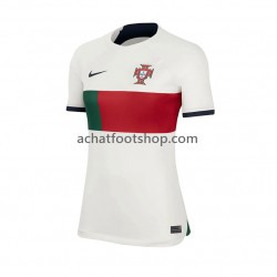 Maillot Portugal Extérieur Tenue pour Femme Coupe du Monde 2022 Manche Courte Maillot Portugal Extérieur Tenue pour Femme Coupe du Monde 2022 Manche Courte
