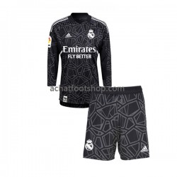Maillot Real Madrid Gardien Extérieur Tenue pour Enfant 2022-2023 Manche Longue