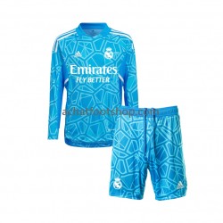 Maillot Real Madrid Gardien Domicile Tenue pour Enfant 2022-2023 Manche Longue