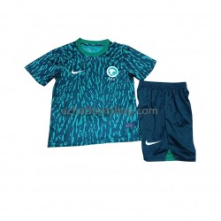 Maillot Arabie saoudite Extérieur Tenue pour Enfant Coupe du Monde 2022 Manche Courte Maillot Arabie saoudite Extérieur Tenue pour Enfant Coupe du Monde 2022 Manche Courte