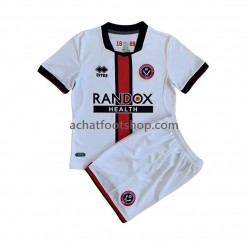 Maillot Sheffield United Extérieur Tenue pour Enfant 2022-2023 Manche Courte